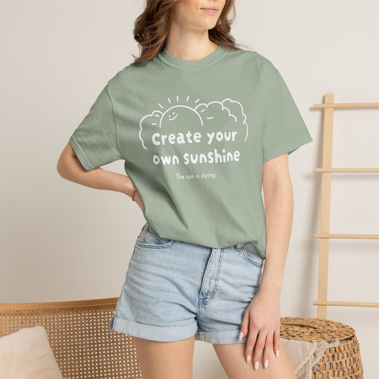 Create your own sunshine (the sun is dying) T-shirt
