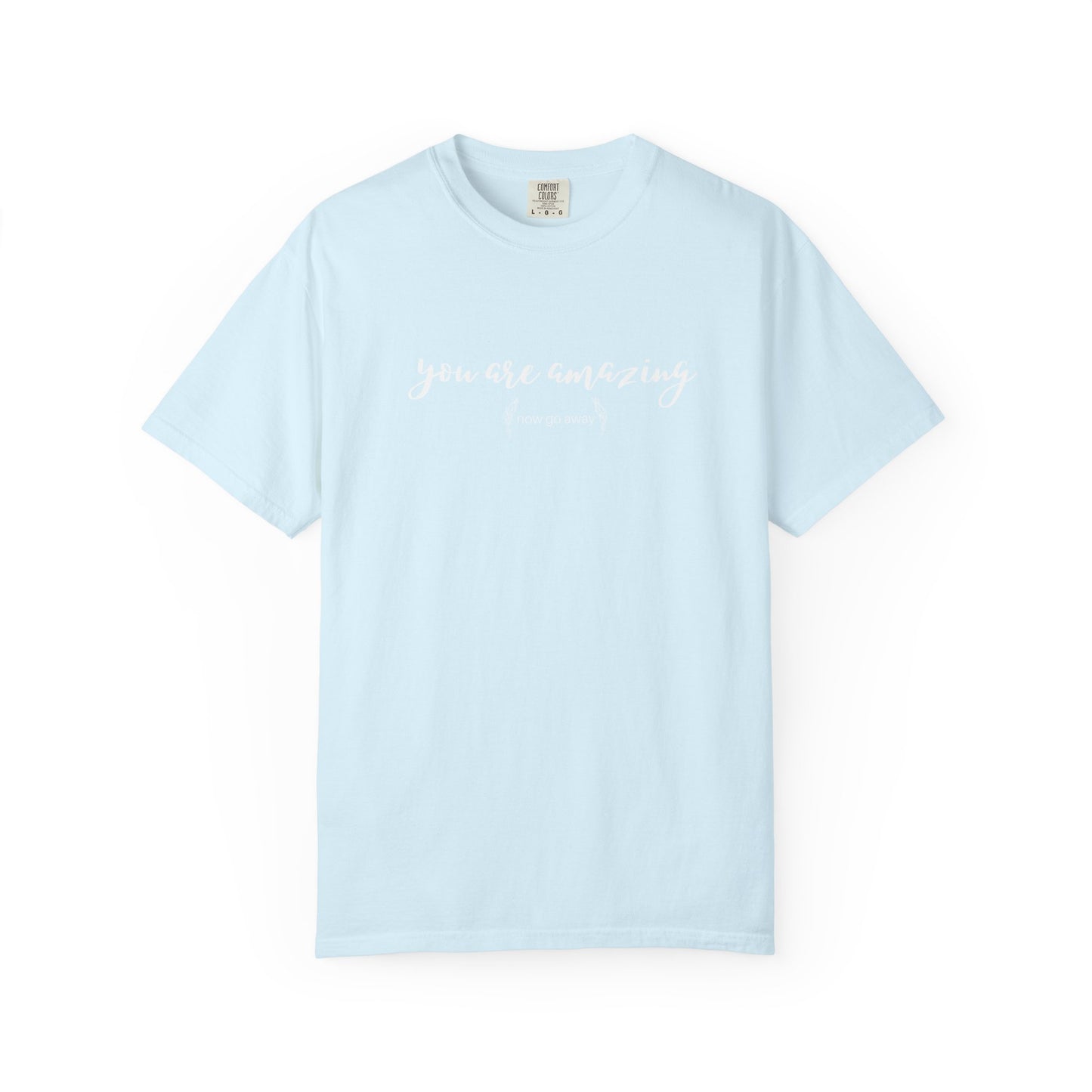 You are amazing (Now go away) T-shirt