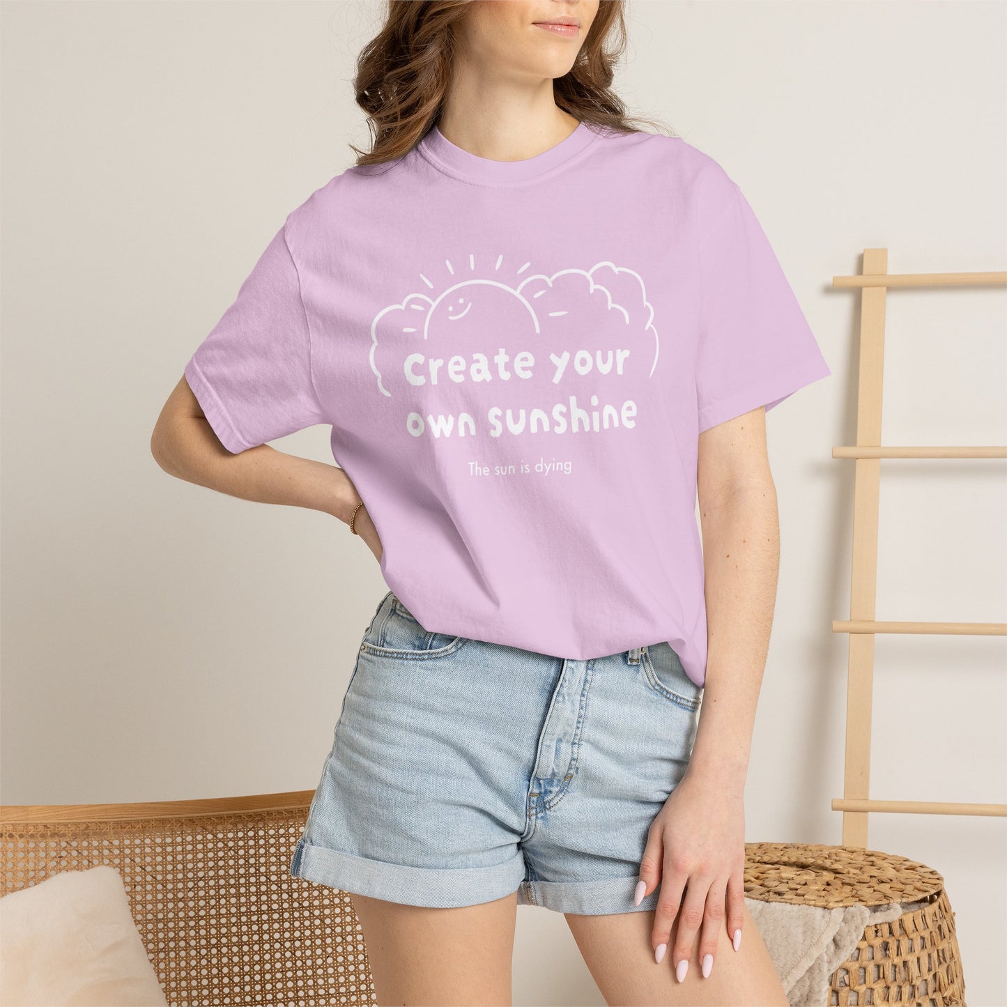 Create your own sunshine (the sun is dying) T-shirt