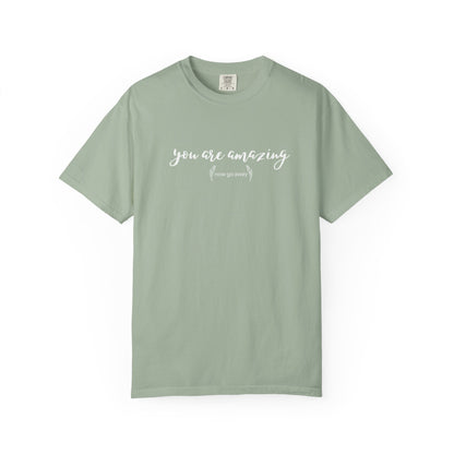 You are amazing (Now go away) T-shirt